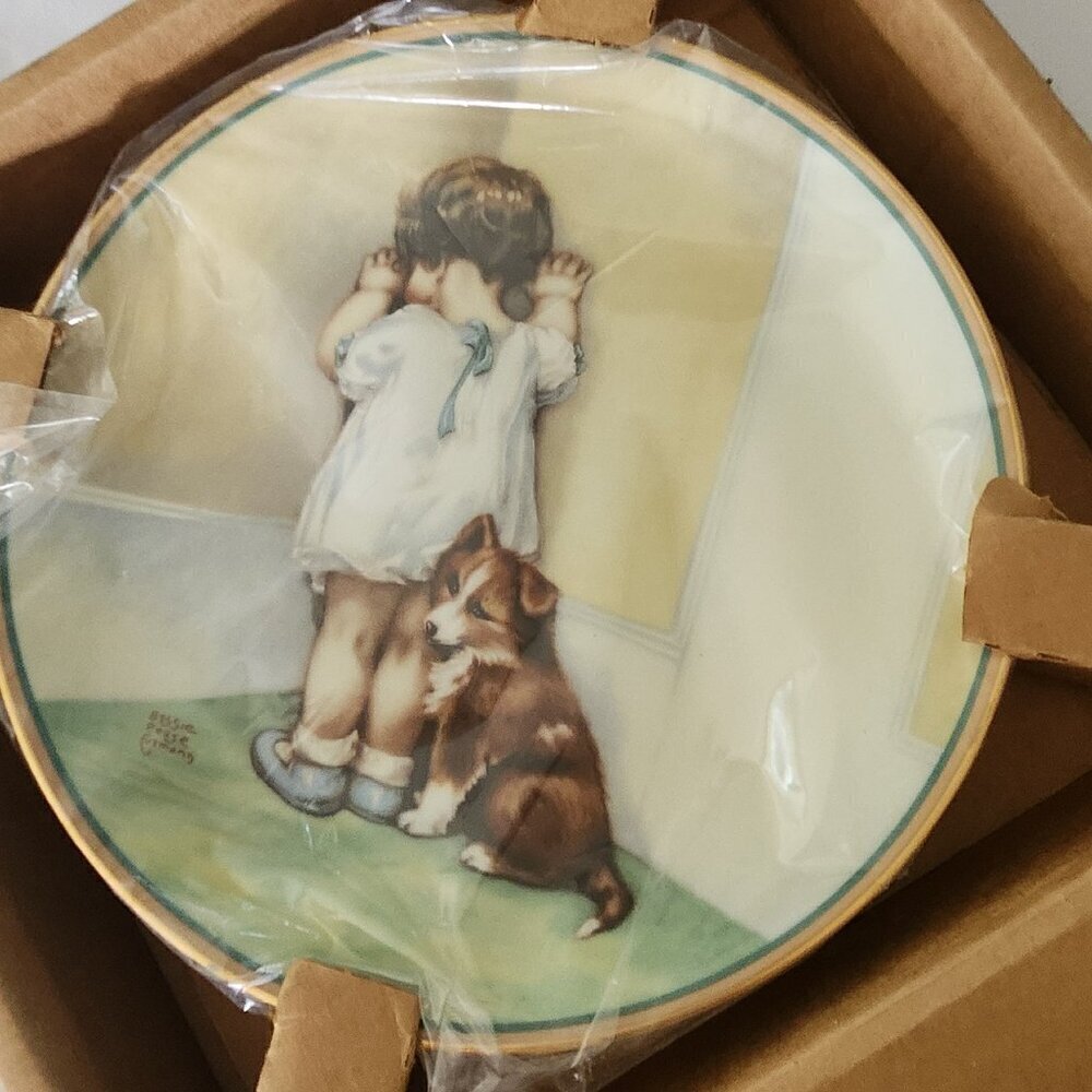 RARE & VINTAGE "In Disgrace" plate from Hamilton Collection